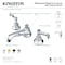 Kingston Brass KS4468FL 8" Widespread Bathroom Faucet, Brushed Nickel KS4468FL - alternate 2